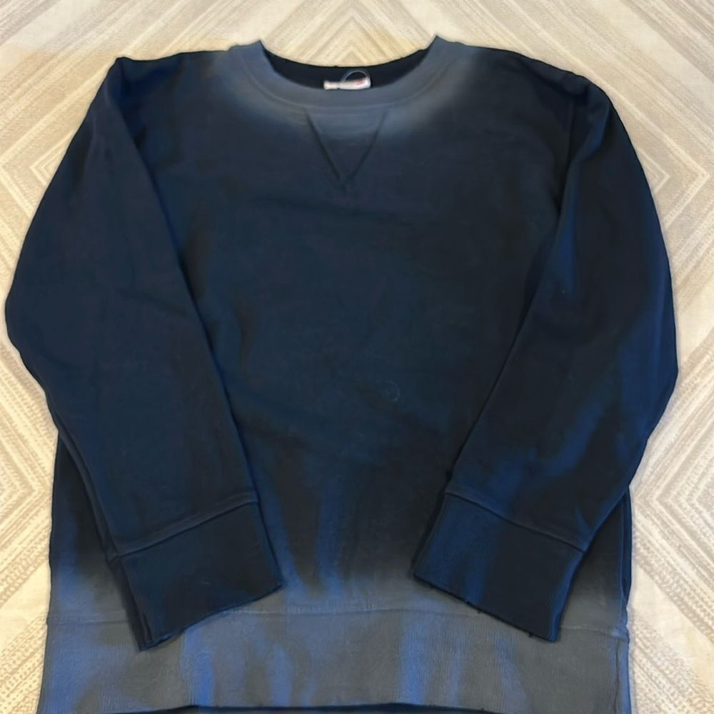 Mish Boys Black & Grey Ombré Crewneck Sweatshirt - Size 7